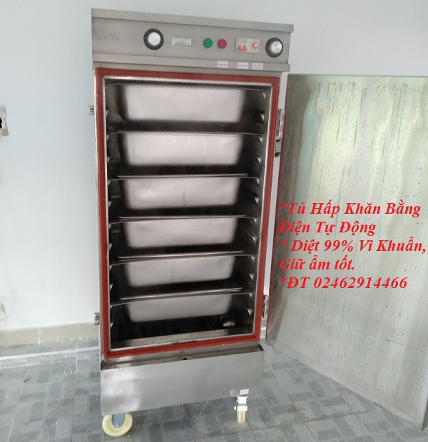 Tủ Hấp Khăn 200 Chiếc Điện Tự Động 3 Hộc Lớn VinSun Tủ Hấp Khăn 200 Chiếc Điện Tự Động 3 Hộc Lớn VinSun
