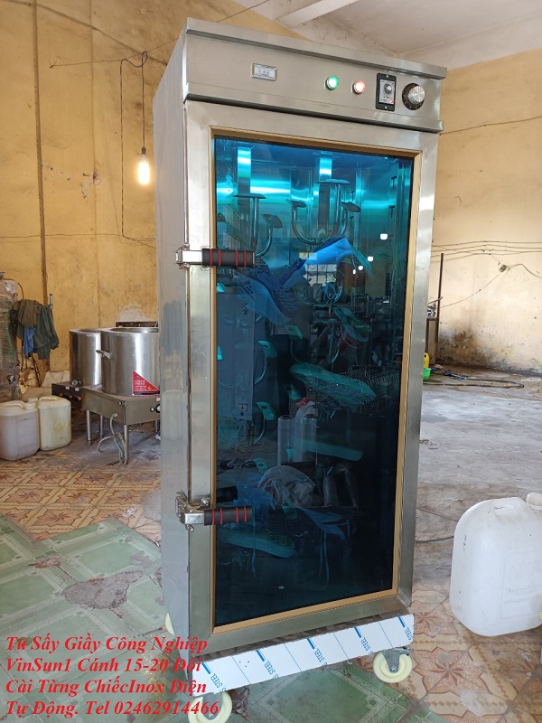 Máy Sấy Giày 1 Cánh 15 Đôi Giầy Diệt Khuẩn và Nấm Mốc Inox Điện VinSun Máy Sấy Giày 1 Cánh 15 Đôi Giầy Diệt Khuẩn và Nấm Mốc Inox Điện VinSun